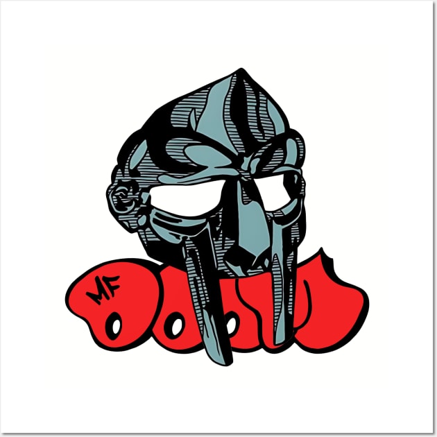 MF Doom Steel Mask Printed Sweatshirt In Black – Actual Fact Clothing - Foto 9